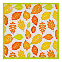 Colorful Leaves Pattern