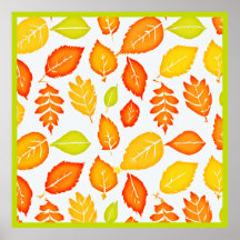 Colorful Leaves Pattern