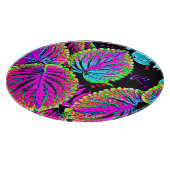 Colorful Leaves Pattern Snijplank (Hoek)