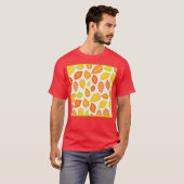 Colorful Leaves Pattern T-shirt (Voorkant volledig)