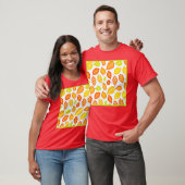 Colorful Leaves Pattern T-shirt (Unisex)