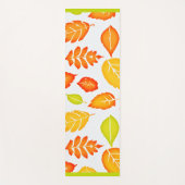 Colorful Leaves Pattern Yogamat (Voorkant)