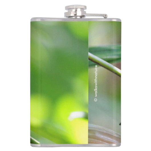 Colorful Leiothrix / Pekin Robin Songbird Heupfles (Achterkant)