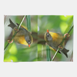 Colorful Leiothrix / Pekin Robin Songbird Theedoek