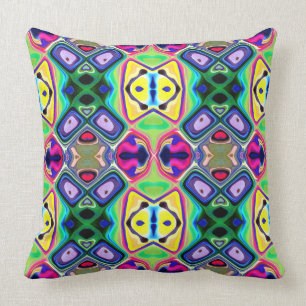 Colorful Lemon Limoen Pattern Kussen