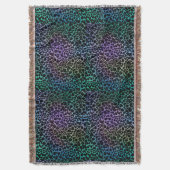 Colorful Leopard Animal Print Thans Blanket Deken (Voorkant Verticaal)