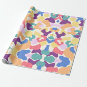 Colorful Leopard Pattern Cadeaupapier (Uitgerold)