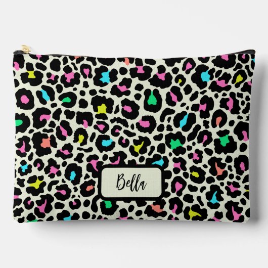 Colorful Leopard Pattern Etui (Voorkant)
