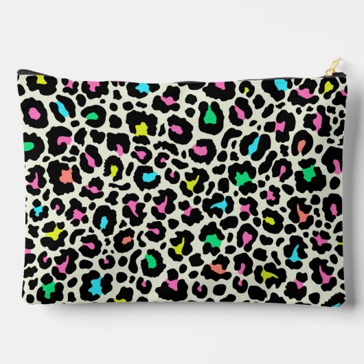 Colorful Leopard Pattern Etui (Achterkant)