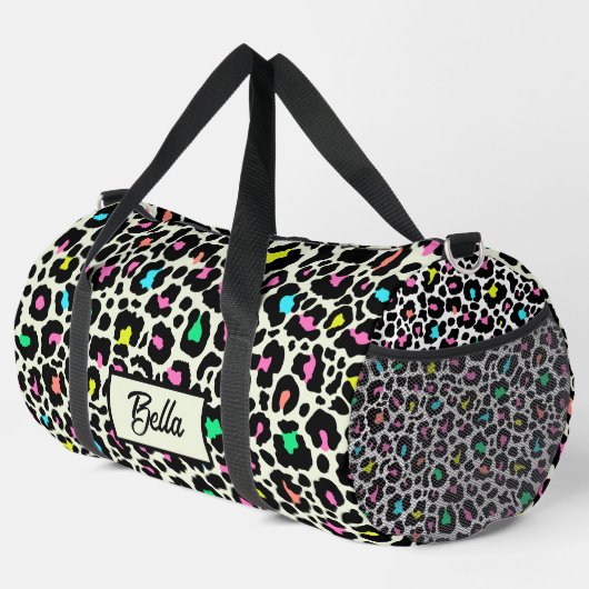 Colorful Leopard Pattern Plunjezak (Rechterhoek)