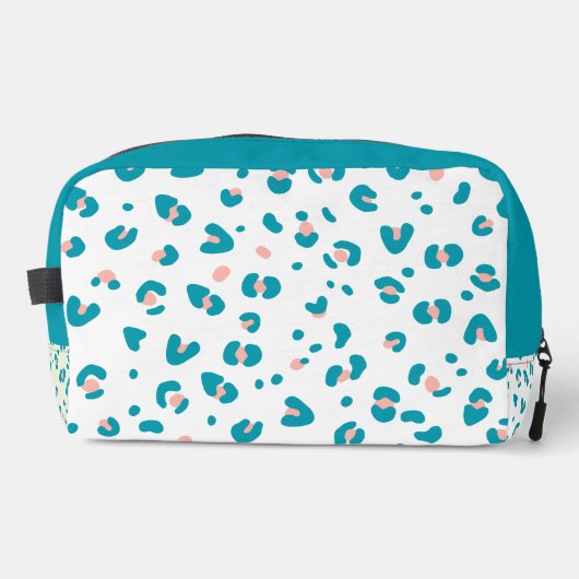Colorful Leopard Pattern Toilettasje (Voorkant)