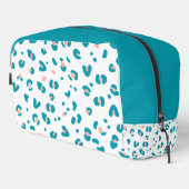 Colorful Leopard Pattern Toilettasje (Rechterhoek)