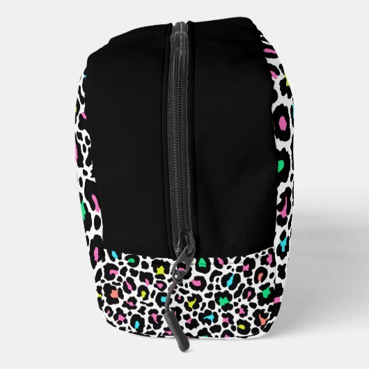 Colorful Leopard Pattern Toilettasje (Rechts)