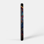 Colorful Leopard Samsung Galaxy Hoesje (Rechterkant)