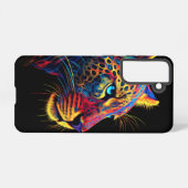 Colorful Leopard Samsung Galaxy Hoesje (Achterkant horizontaal)