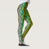 Colorful Leopard Skin Pattern #16 Leggings (Rechts)