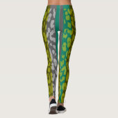 Colorful Leopard Skin Pattern #16 Leggings (Achterkant)