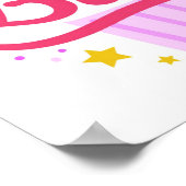 Colorful Lettering Happy Birthday Poster (Hoek)