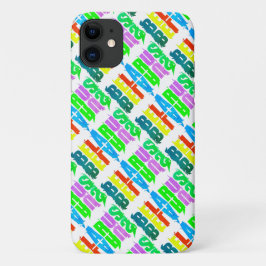 Colorful Letters л а р с Wit-Rusland БTelefoon 11  Case-Mate iPhone Case