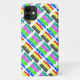 Colorful Letters л а р с Wit-Rusland БTelefoon 11  Case-Mate iPhone Case
