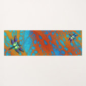 colorful Life Dragonfly Yogamat (Achterkant (horizontaal))