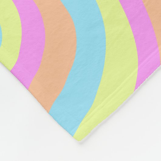 Colorful Life Fleece Deken (Hoek)