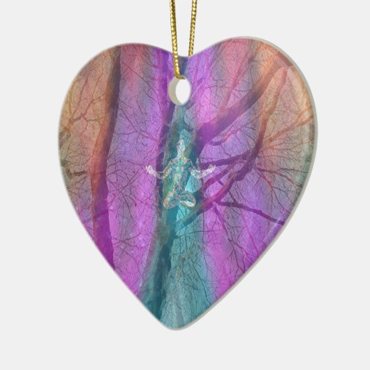 Colorful Life Keramisch Ornament (Links)