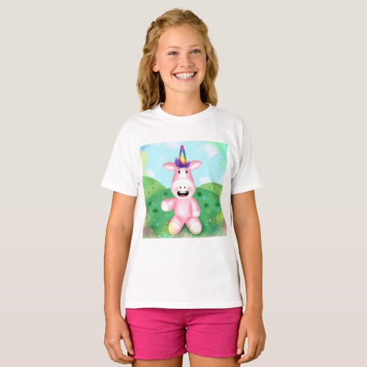 Colorful light weight t-shirt (Voorkant volledig)