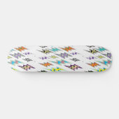 Colorful Lightning Bolt Persoonlijk Skateboard (Horizontaal)