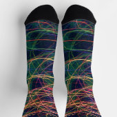 Colorful Lightning Style Funky Socks Sokken (Top)