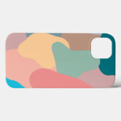 Colorful Line Phone Case Abstract Art Cover iPhone (Achterkant (horizontaal))