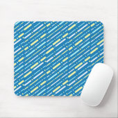 Colorful Lines Pattern Mouse Pad Muismat (Met muis)