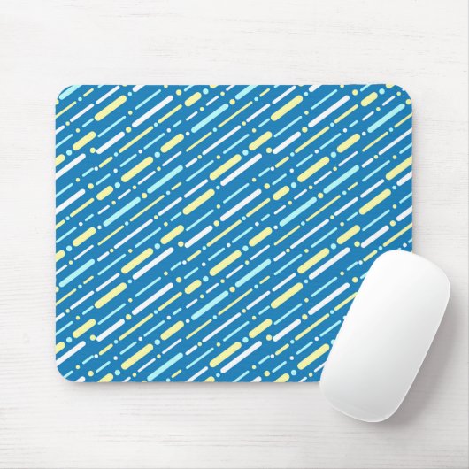 Colorful Lines Pattern Mouse Pad Muismat (Met muis)