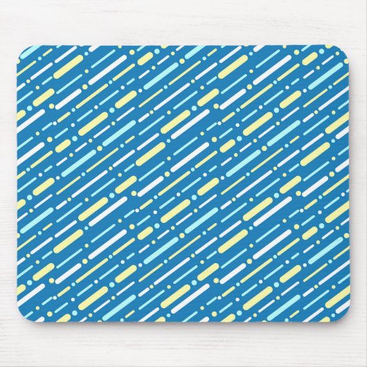 Colorful Lines Pattern Mouse Pad Muismat (Voorkant)