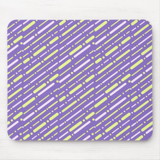 Colorful Lines Pattern Mouse Pad Muismat (Voorkant)