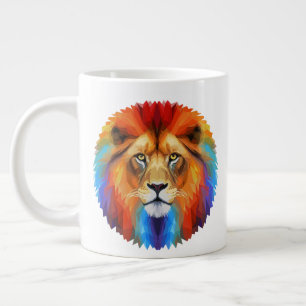 Colorful Lion Grote Koffiekop