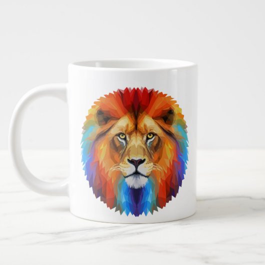 Colorful Lion Grote Koffiekop (Links)