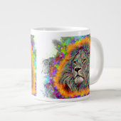 Colorful Lion Grote Koffiekop (Voorkant rechts)