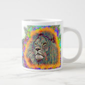 Colorful Lion Grote Koffiekop (Rechts)