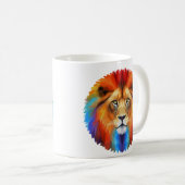 Colorful Lion Koffiemok (Voorkant rechts)
