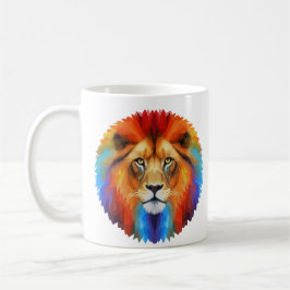 Colorful Lion Koffiemok