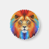 Colorful Lion Magneet (Voorkant)