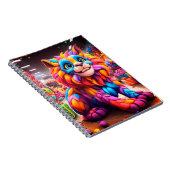Colorful Lion Notitieboek (Rechterzijde)