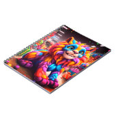 Colorful Lion Notitieboek (Linkerzijde)