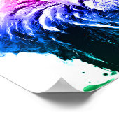 Colorful Lion Poster (Hoek)