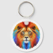 Colorful Lion Sleutelhanger (Voorkant)