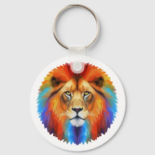 Colorful Lion Sleutelhanger