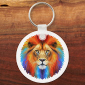 Colorful Lion Sleutelhanger (Voorkant)