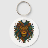 Colorful Lion Sleutelhanger (Voorkant)