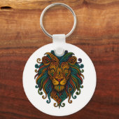 Colorful Lion Sleutelhanger (Voorkant)
